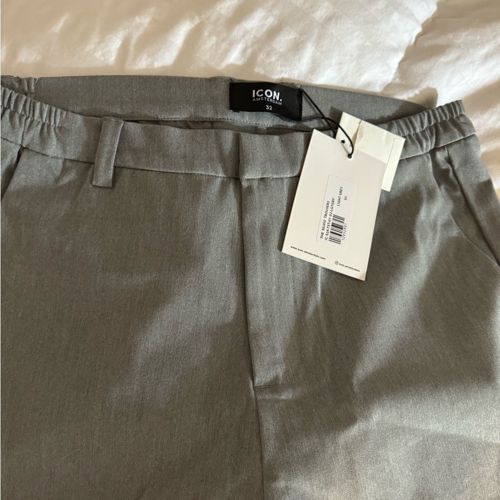 Gray pants